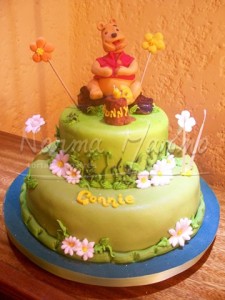 Torta infantil con Winnie The Pooh