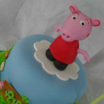 Pepa Pig en torta infantil