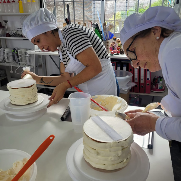 decorando tortas